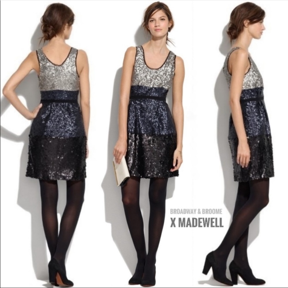 Madewell NWT Sequins dress, 4